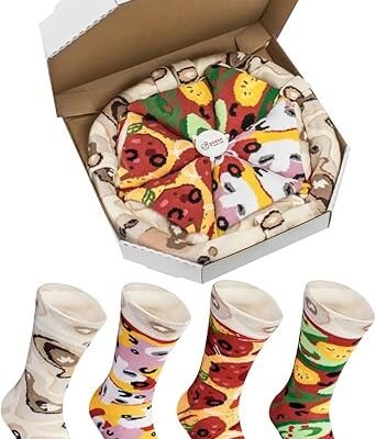Calcetines: Pizza Socks Box