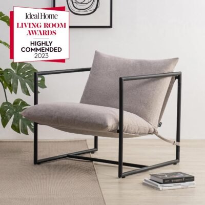 Zinus Aidan Grande Silla Sling 78x69x78 soporta hasta 120 kg