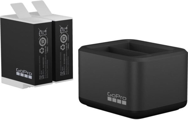 GoPro Cargador de batería dual + 2 baterías Enduro