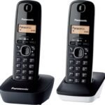 Panasonic KX-TG1612SP1 Teléfono Inalámbrico Digital DECT, Unidad Base y 2 Auriculares