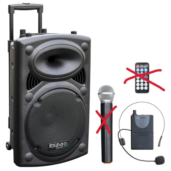 biza PORT12VHF-BT Altavoz portátil 12"/700W