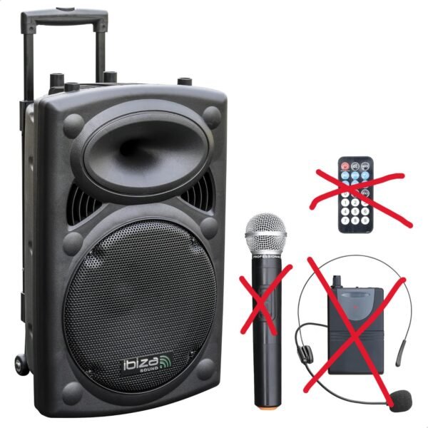 biza PORT12VHF-BT Altavoz portátil 12"/700W