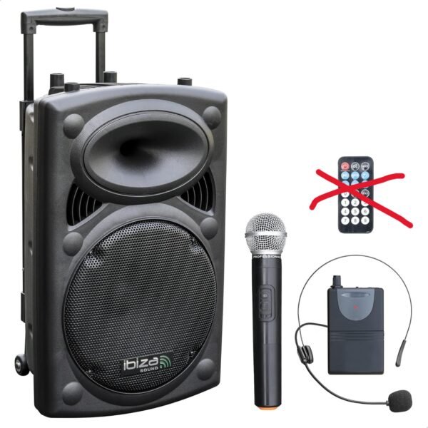 biza PORT12VHF-BT Altavoz portátil 12"/700W