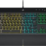 Corsair K55 RGB PRO Teclado para Juegos con Teclas de Membrana