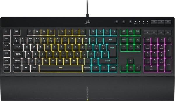 Corsair K55 RGB PRO Teclado para Juegos con Teclas de Membrana