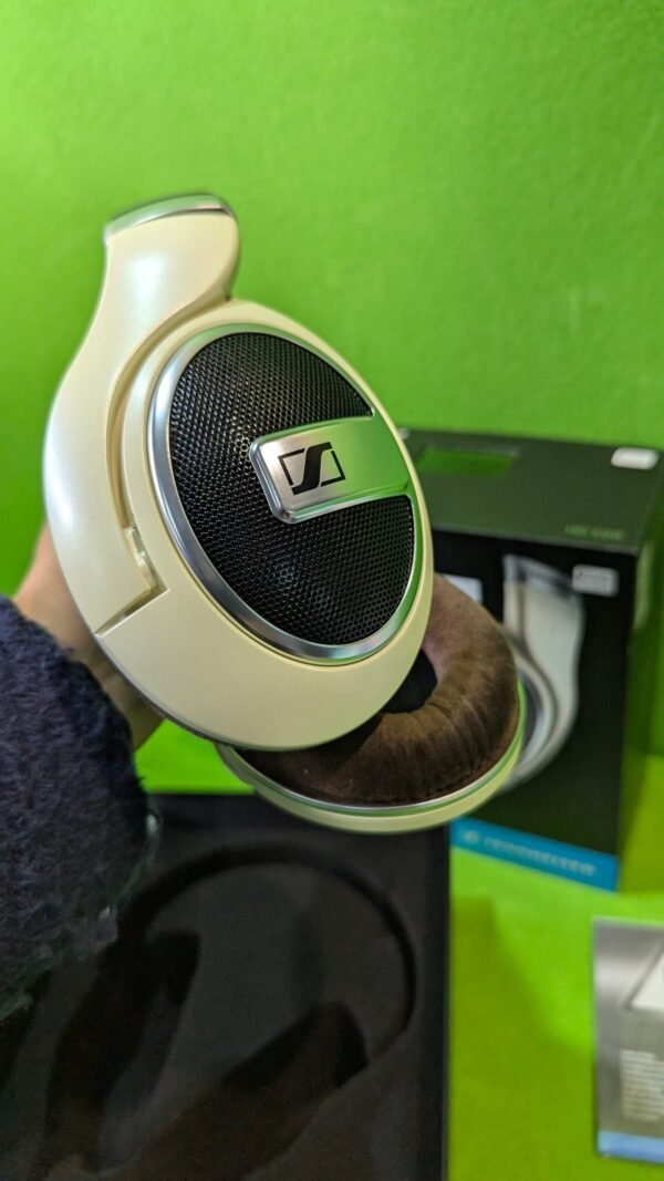 Sennheiser HD 599 Auriculares HiFi Blanco/Marrón - Imagen 3