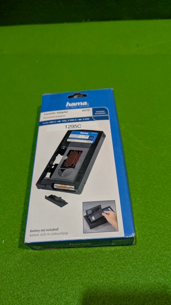 Hama VHS-C/VHS Adaptador de cassette 00044704, VHS-C/VHS - Imagen 9