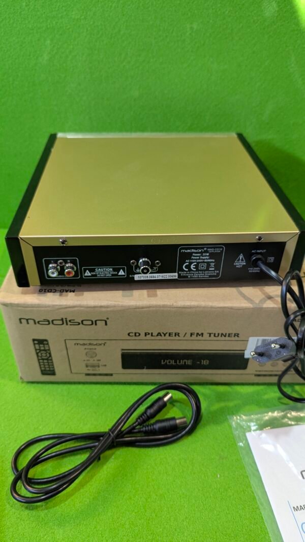 Madison MAD-CD10 MADISON Reproductor de CD - Imagen 8