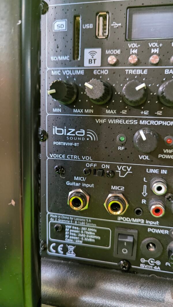 Altavoz Ibiza Sound PORT8VHF - Imagen 9