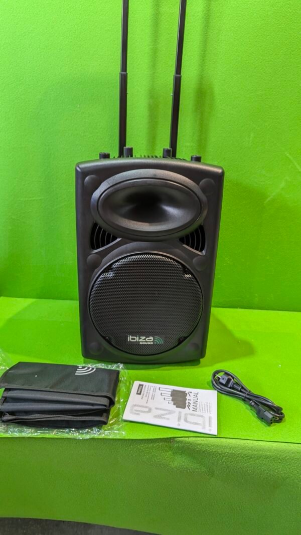 biza PORT12VHF-BT Altavoz portátil 12"/700W - Imagen 3