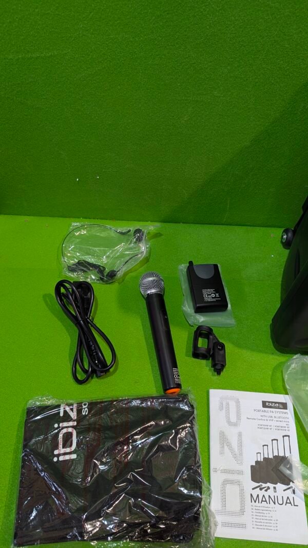 biza PORT12VHF-BT Altavoz portátil 12"/700W - Imagen 6