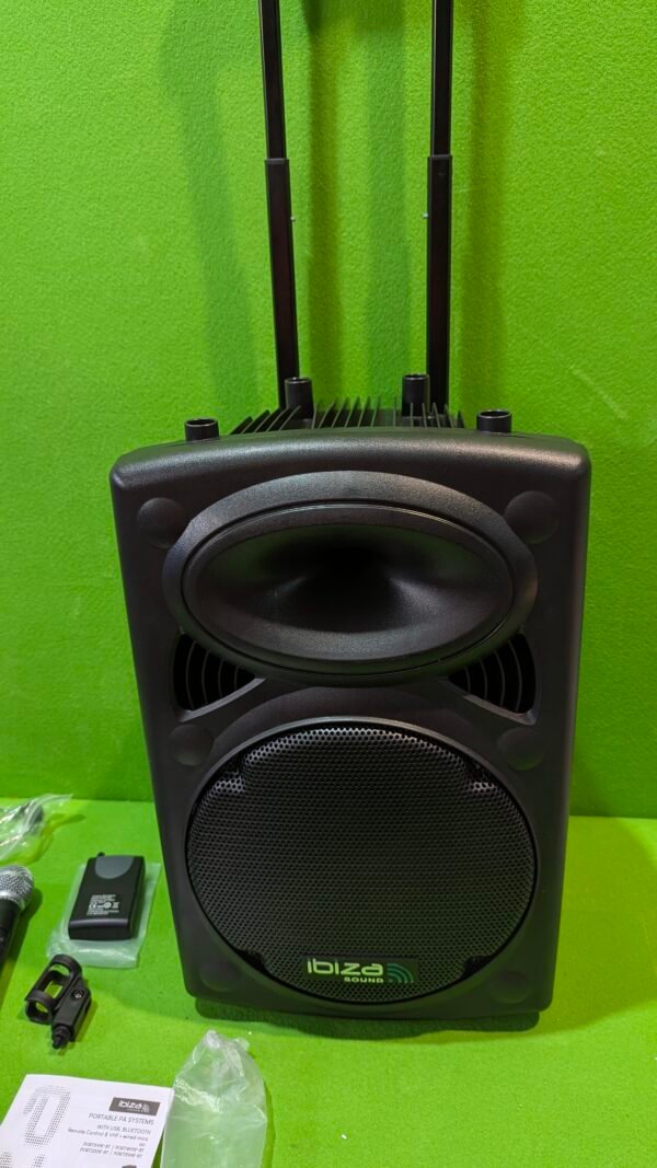 biza PORT12VHF-BT Altavoz portátil 12"/700W - Imagen 3