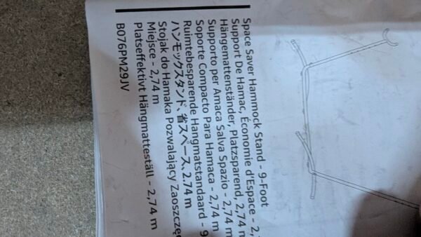 Amazon Basics Soporte para hamaca, 2.74 m - Imagen 11