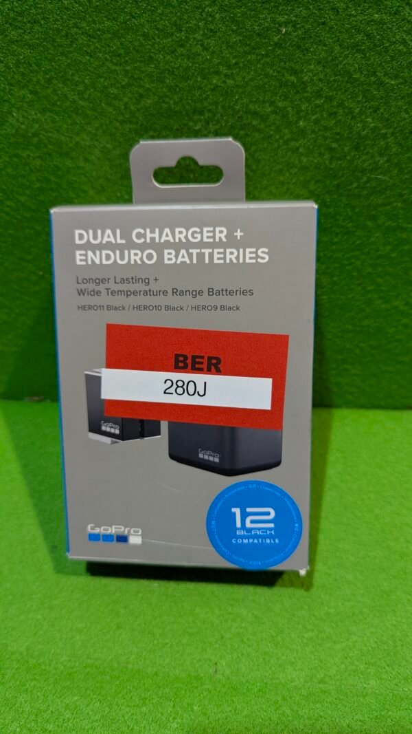 GoPro Cargador de batería dual + 2 baterías Enduro - Imagen 10
