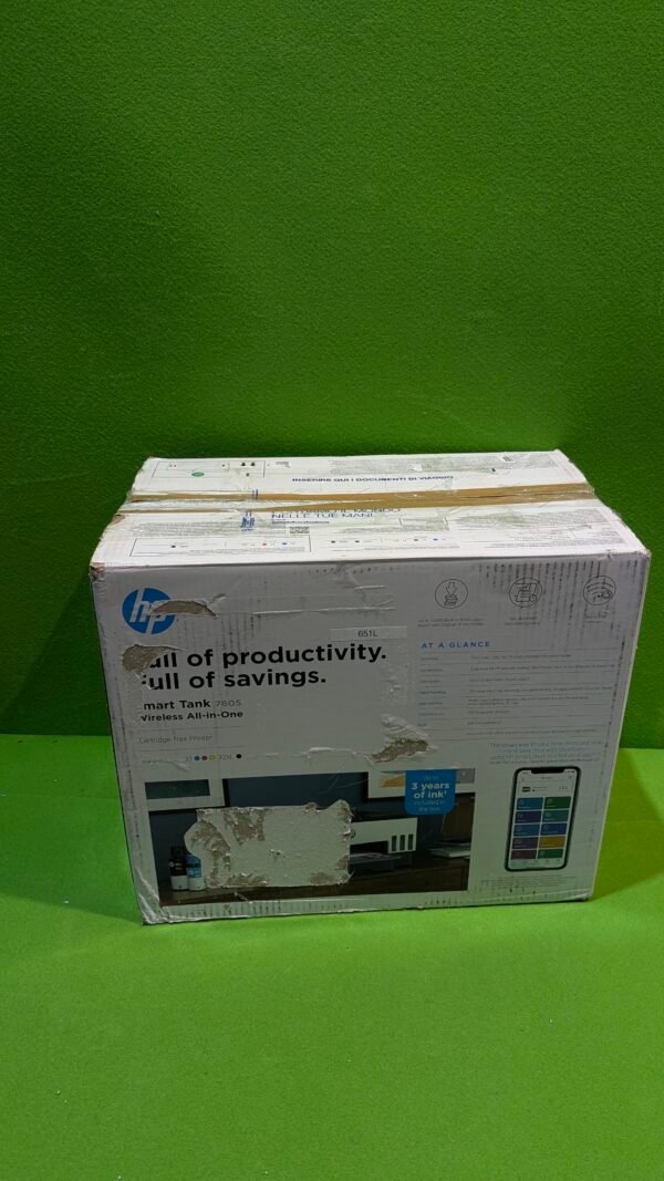 HP Smart Tank 7605 - Impresora A4 Multifunción con Deposito de Tinta Recargable - Imagen 15