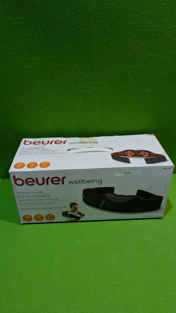 Beurer MG151 - Masajeador múltiple Shiatsu 3D - Imagen 7