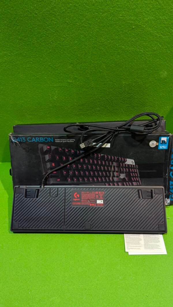 Logitech G413 Teclado Gaming Mecánico Carbón - Imagen 4