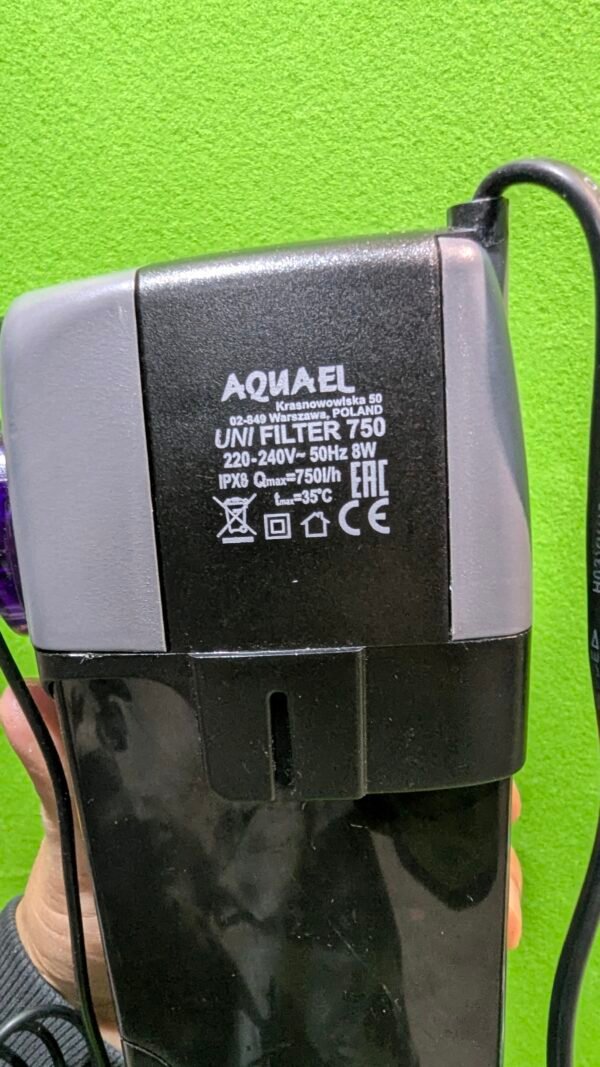 Aquael UniFilter - Filtro Interior UV para acuariofilia 750 L/h - Imagen 9