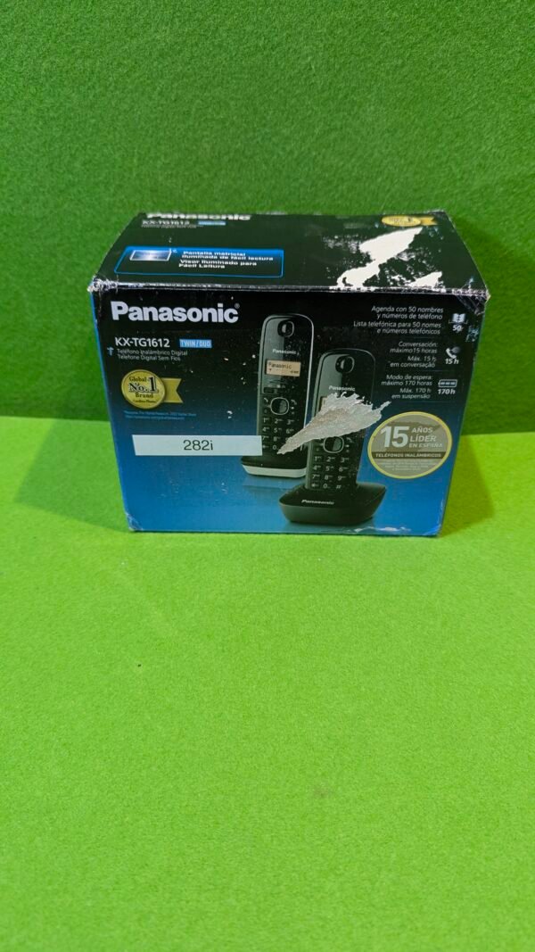 Panasonic KX-TG1612SP1 Teléfono Inalámbrico Digital DECT, Unidad Base y 2 Auriculares - Imagen 8