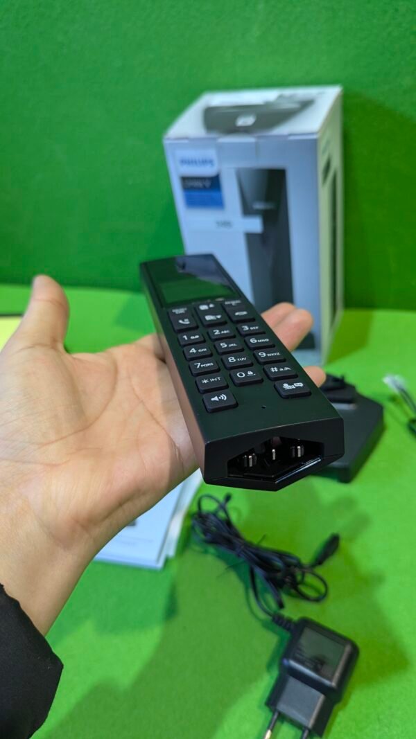 Philips Linea V DECT Design M3551B/38 - Teléfono inalámbrico con contestador automático (Pantalla de 1,8" y Sonido HQ) - Imagen 8