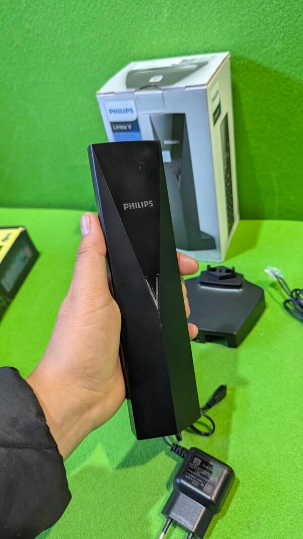 Philips Linea V DECT Design M3551B/38 - Teléfono inalámbrico con contestador automático (Pantalla de 1,8" y Sonido HQ) - Imagen 6