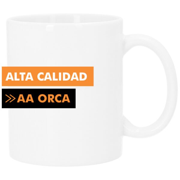 Taza blanca de alta calidad - Imagen 3