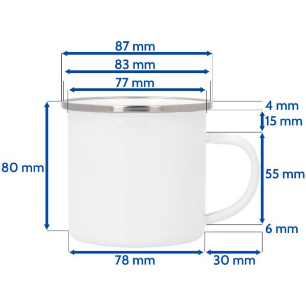 Taza metálica personalizable - Imagen 4