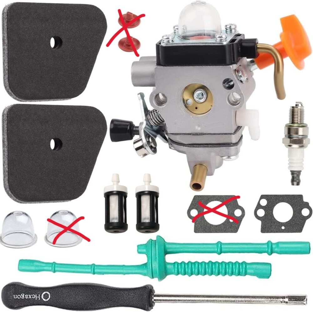 ZAMDOE Carburador FS90R C1Q-S174 para STIHL FS90 FS110