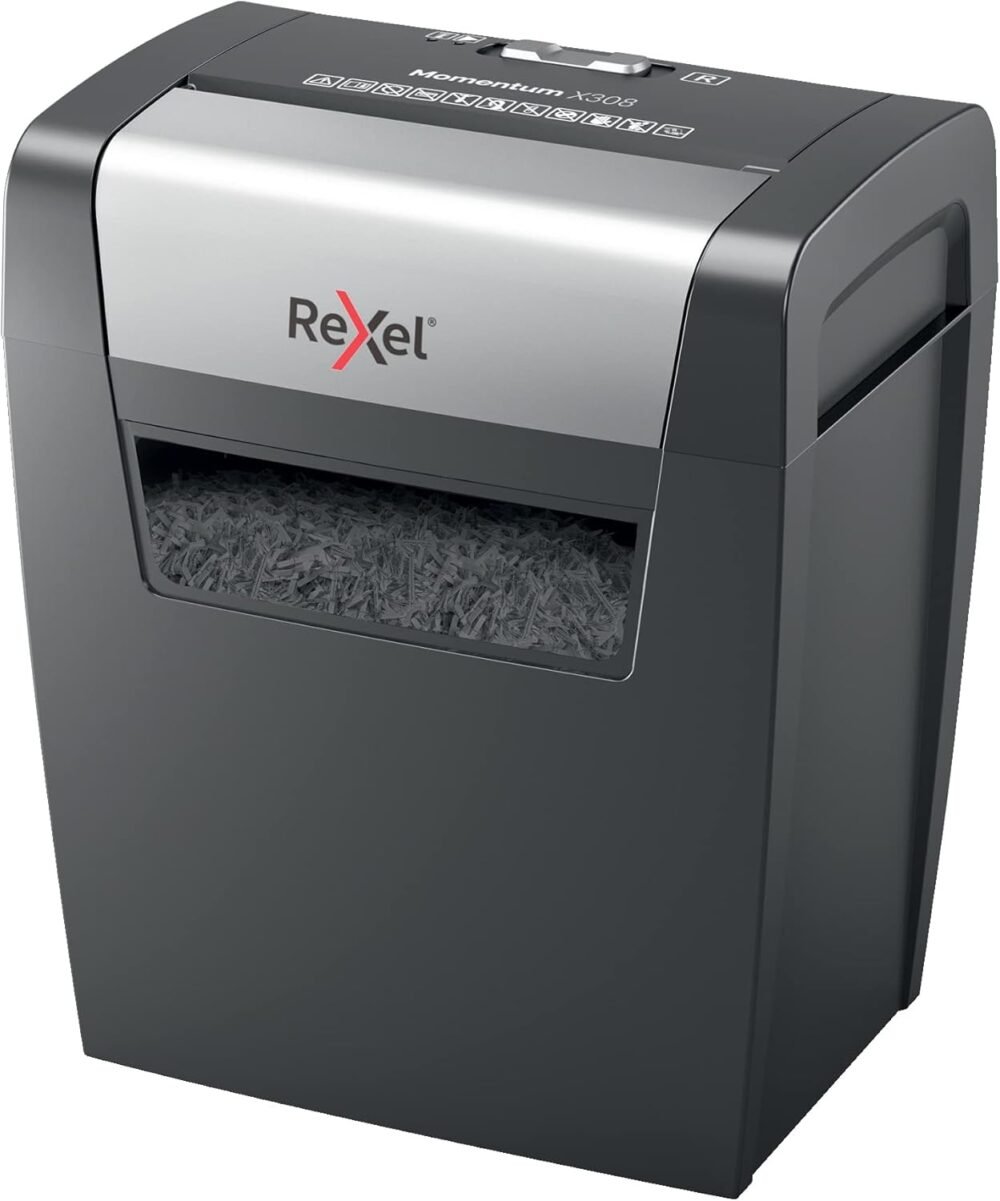 Rexel 2104570EU Destructora Personal hasta 8 Hojas