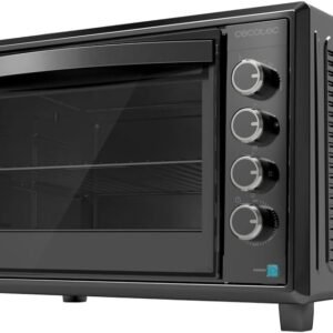 Cecotec Horno Convección de Sobremesa de 60 Litros Bake&Toast 6090 Black Gyro. 2200 W