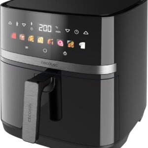 Cecotec Freidora de Aire 8L con Doble Grill, Air Fryer, Cecofry&Grill Duoheat 8000. 2200W