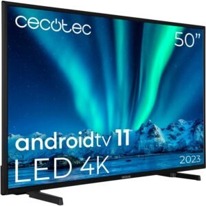 Cecotec Televisor LED 50" Smart TV A Series ALU00050 CON DEFECTO