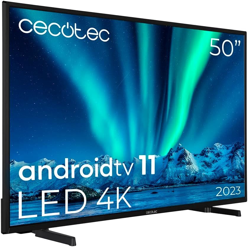 Cecotec Televisor LED 50" Smart TV A Series ALU00050 CON DEFECTO