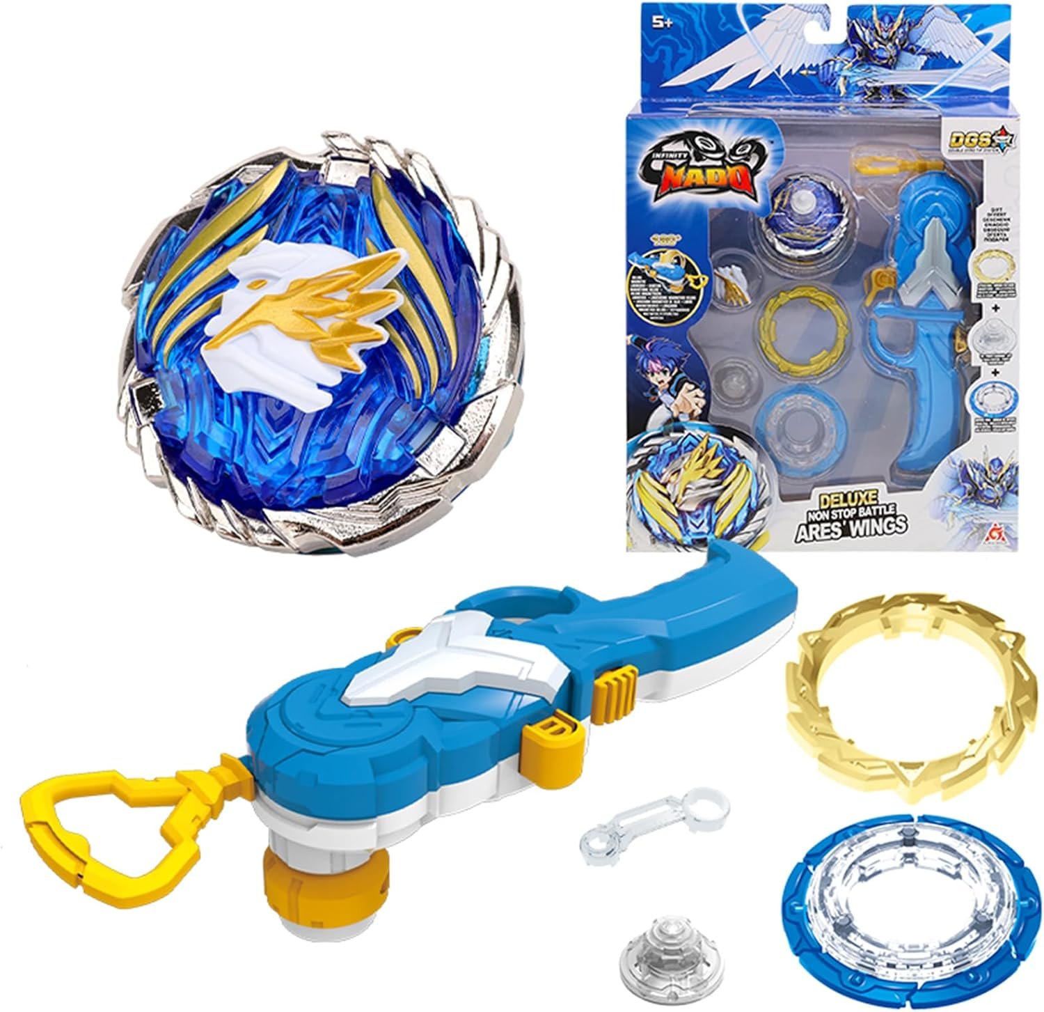 INFINITY NADO Peonza para Niños Metal Toy Chico