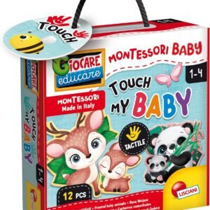 Lisciani – MONTESSORI BABY Touch My Baby – Para Niños de 1 a 4 años