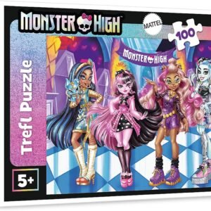 Trefl Monster High Amigos terroríficos Puzle de 100 Piezas
