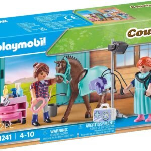 PLAYMOBIL Country 71241 Veterinario de Caballos, a Partir de 4 años