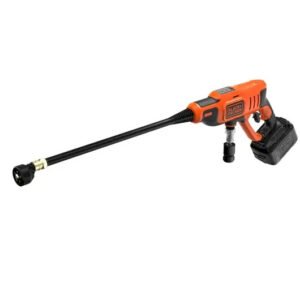 BLACK+DECKER Hidro limpiadora 18V, batería 2Ah, presión de 24 bares BCPC18D1-QW