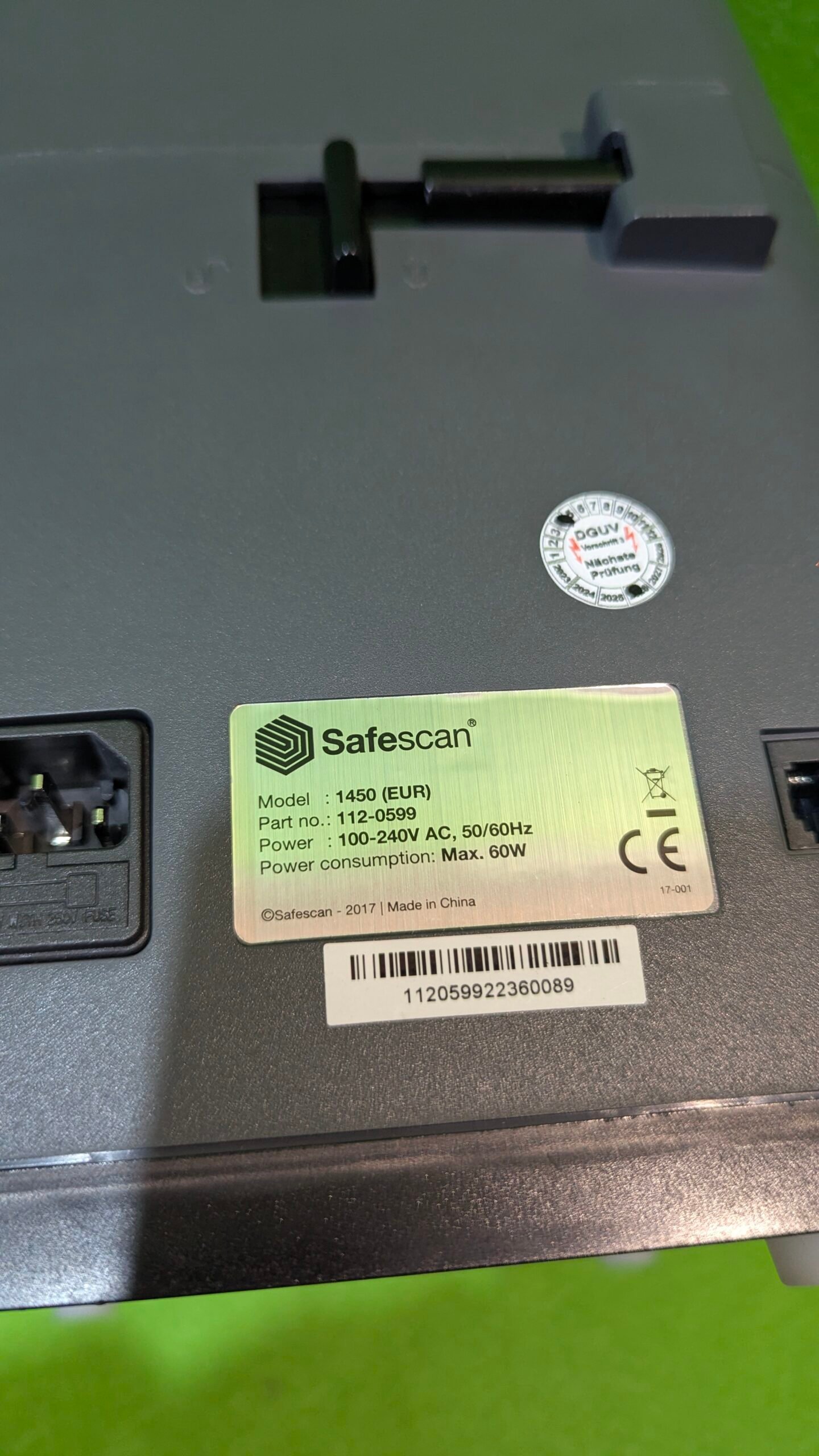 Safescan Contadora de monedas 1450 - Imagen 10