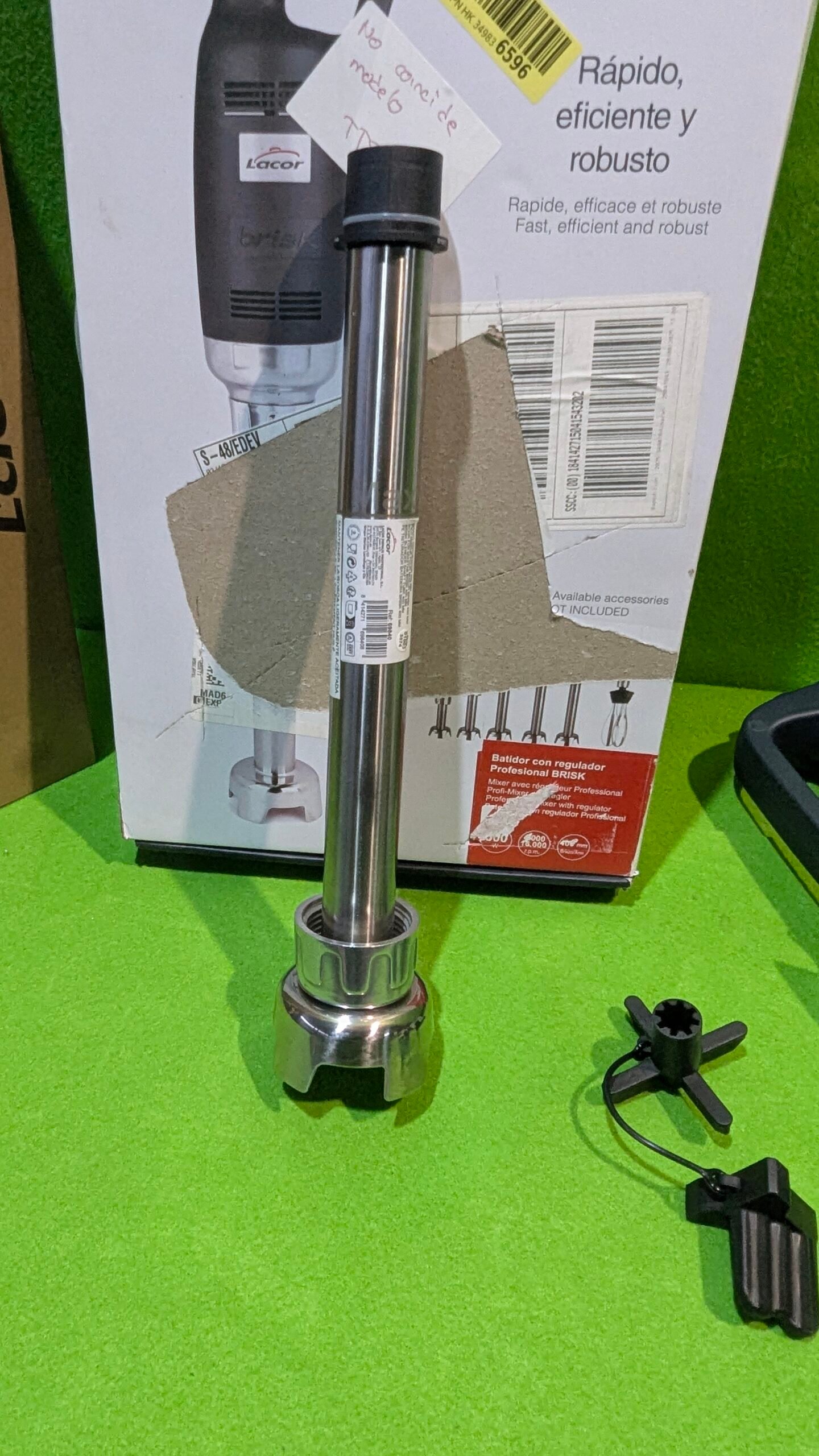 LACOR Brisk Batidora de mano, Trituradora Profesional - Imagen 6