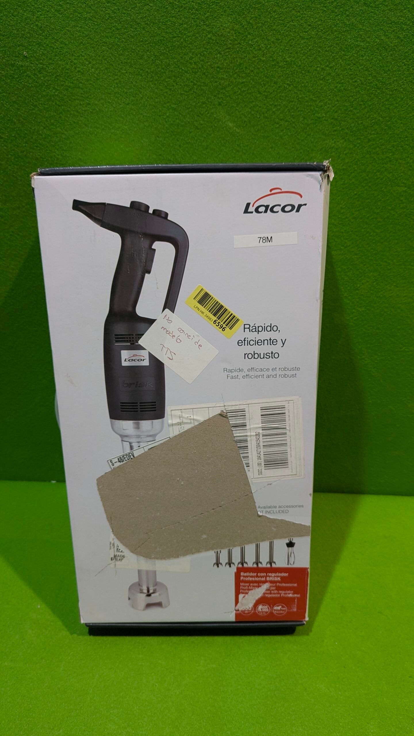 LACOR Brisk Batidora de mano, Trituradora Profesional - Imagen 16