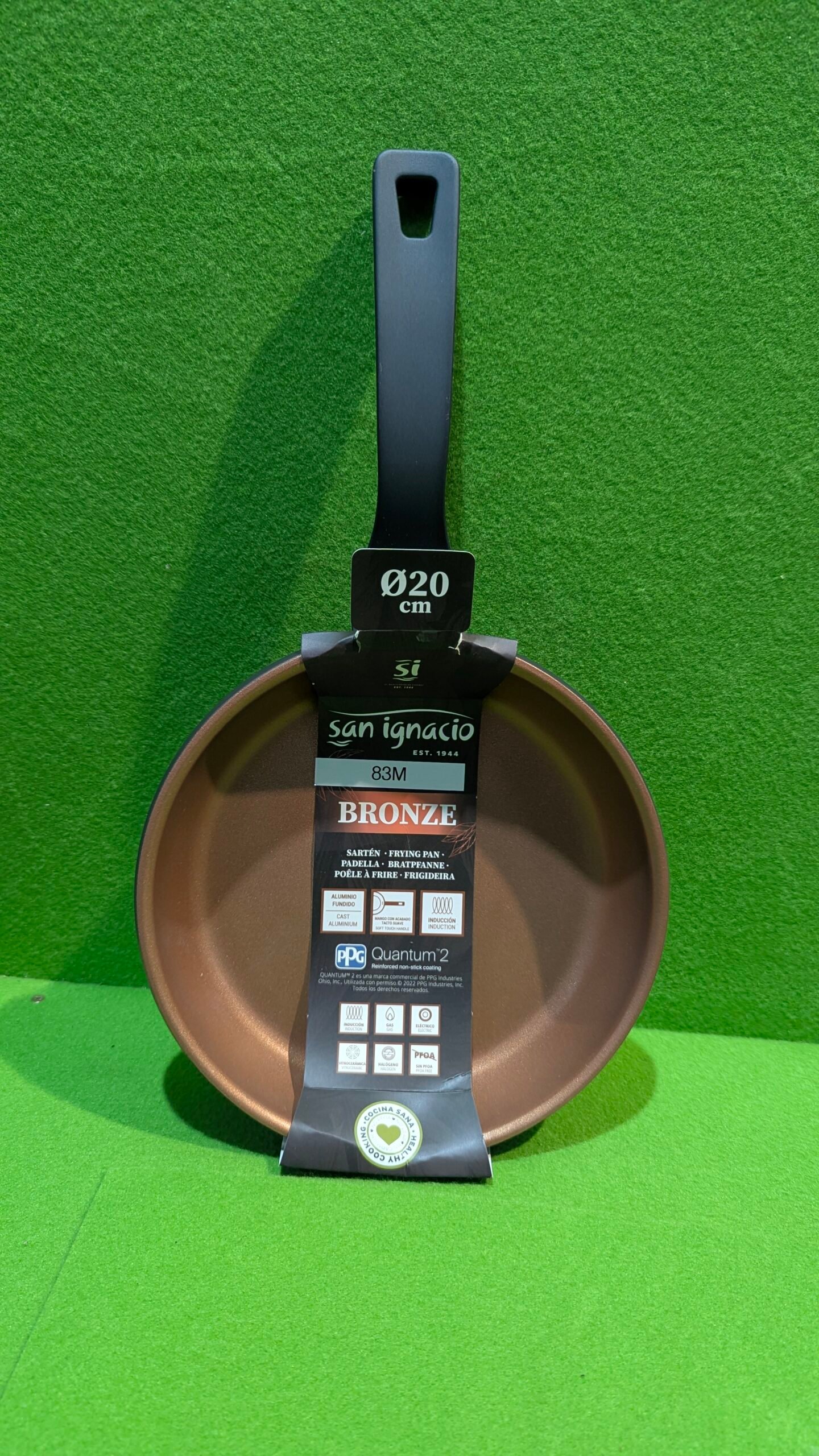 San Ignacio Bronze | Sartén Antiadherente de 20 cm - Imagen 2