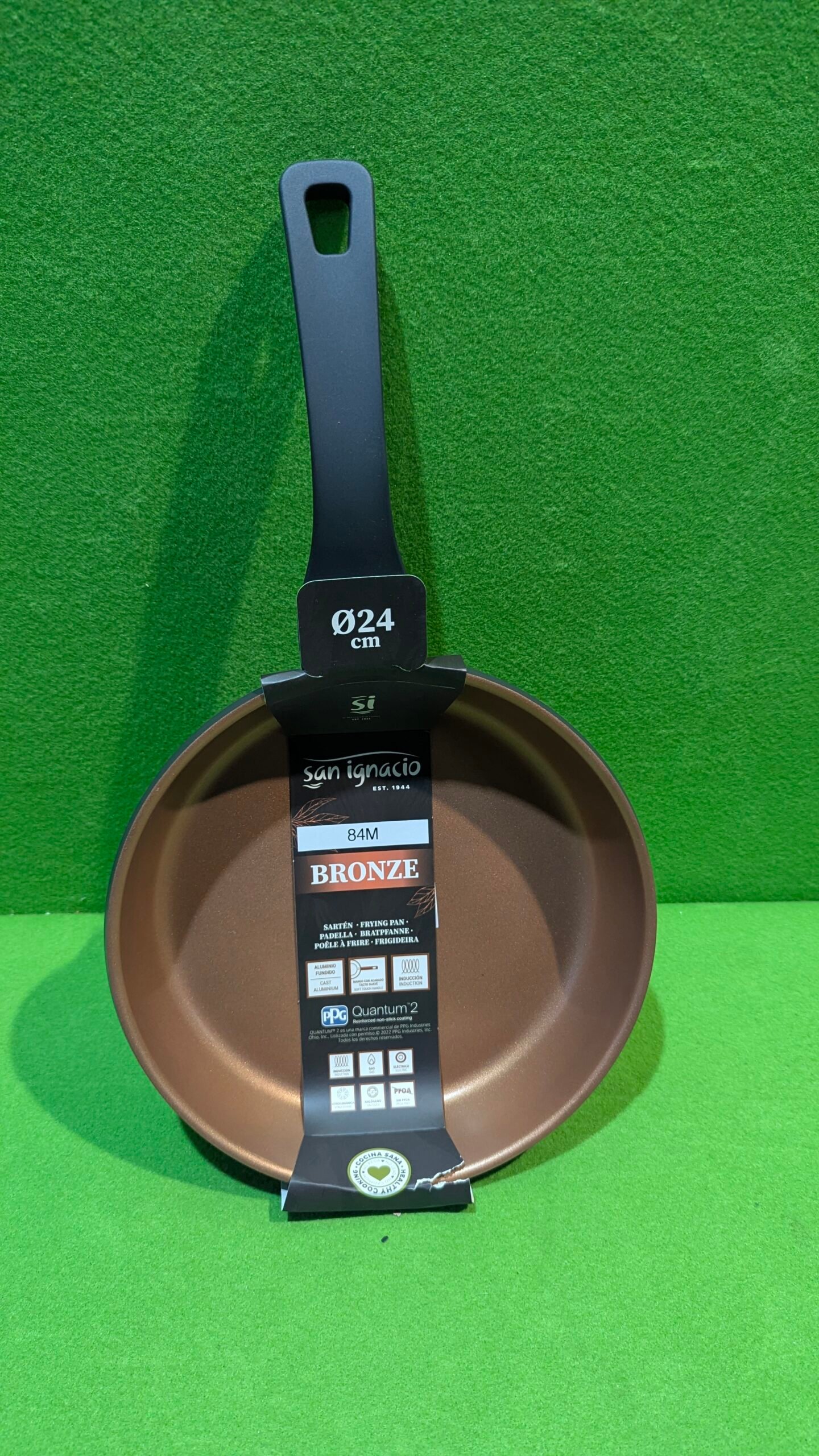 San Ignacio Bronze | Sartén Antiadherente de 24 cm - Imagen 2