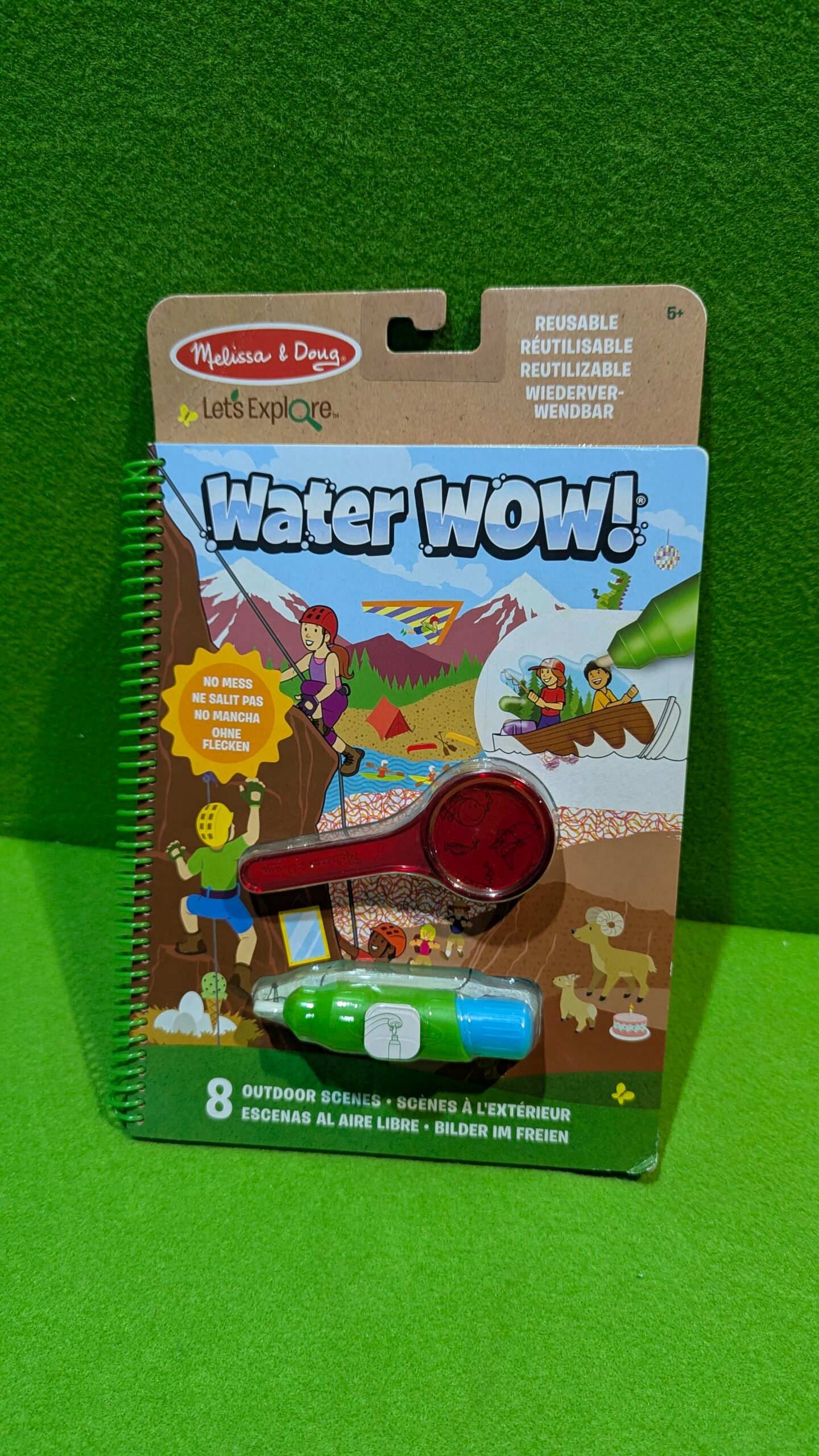 Melissa & Doug Lets Explore Water Wow tablas para colorear - Imagen 2