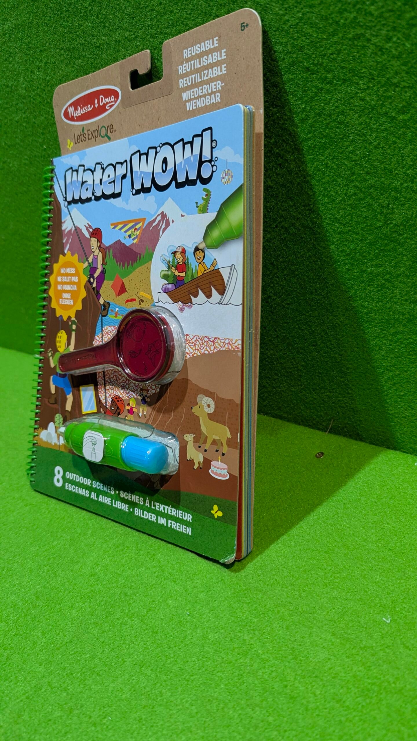 Melissa & Doug Lets Explore Water Wow tablas para colorear - Imagen 3