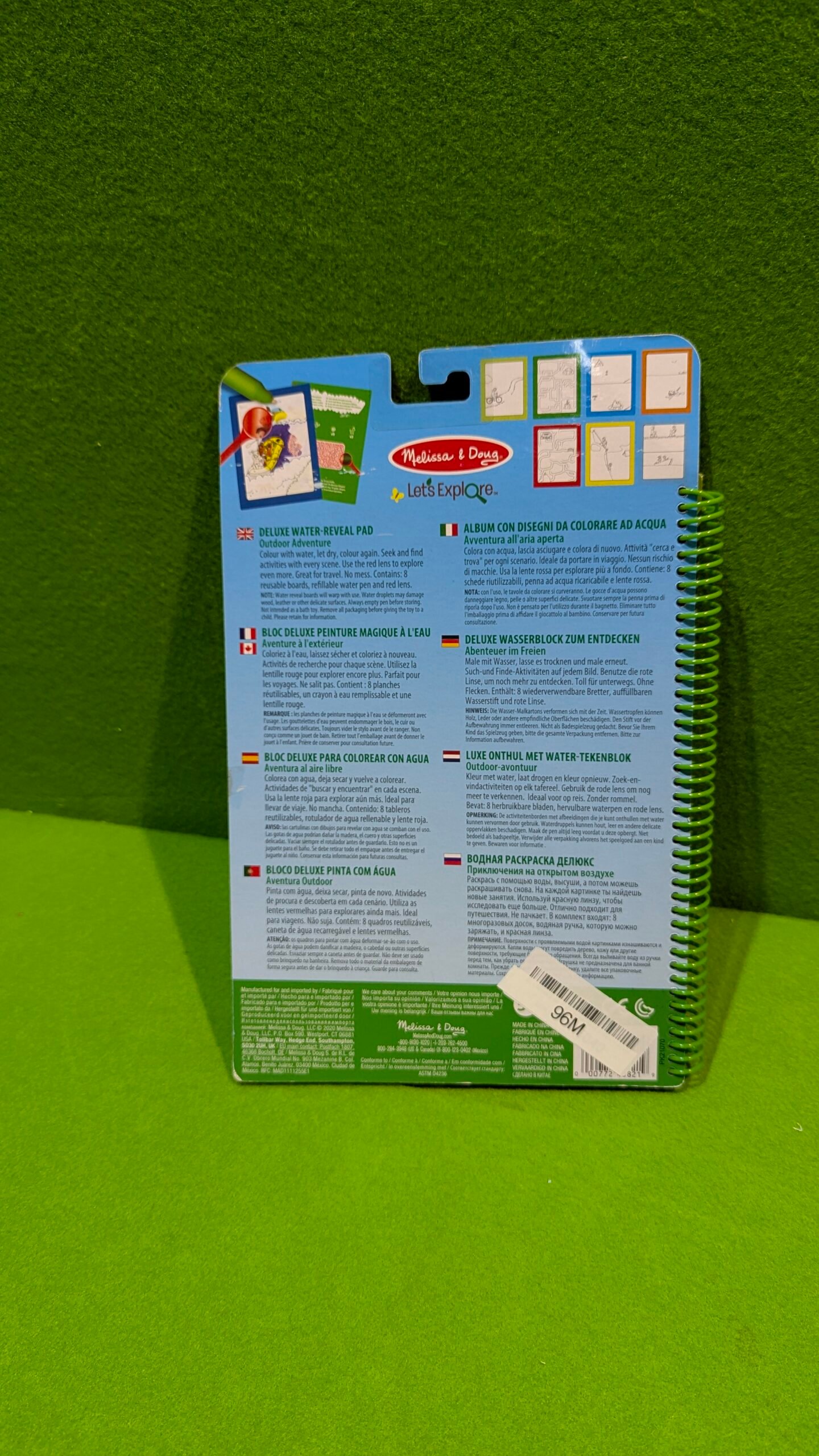 Melissa & Doug Lets Explore Water Wow tablas para colorear - Imagen 9