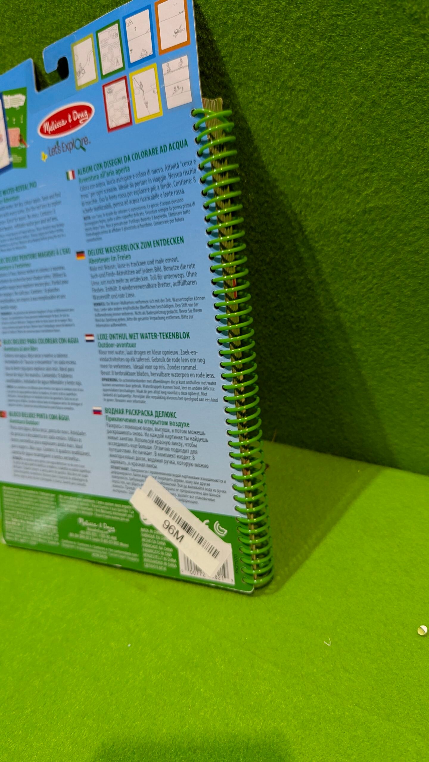 Melissa & Doug Lets Explore Water Wow tablas para colorear - Imagen 8