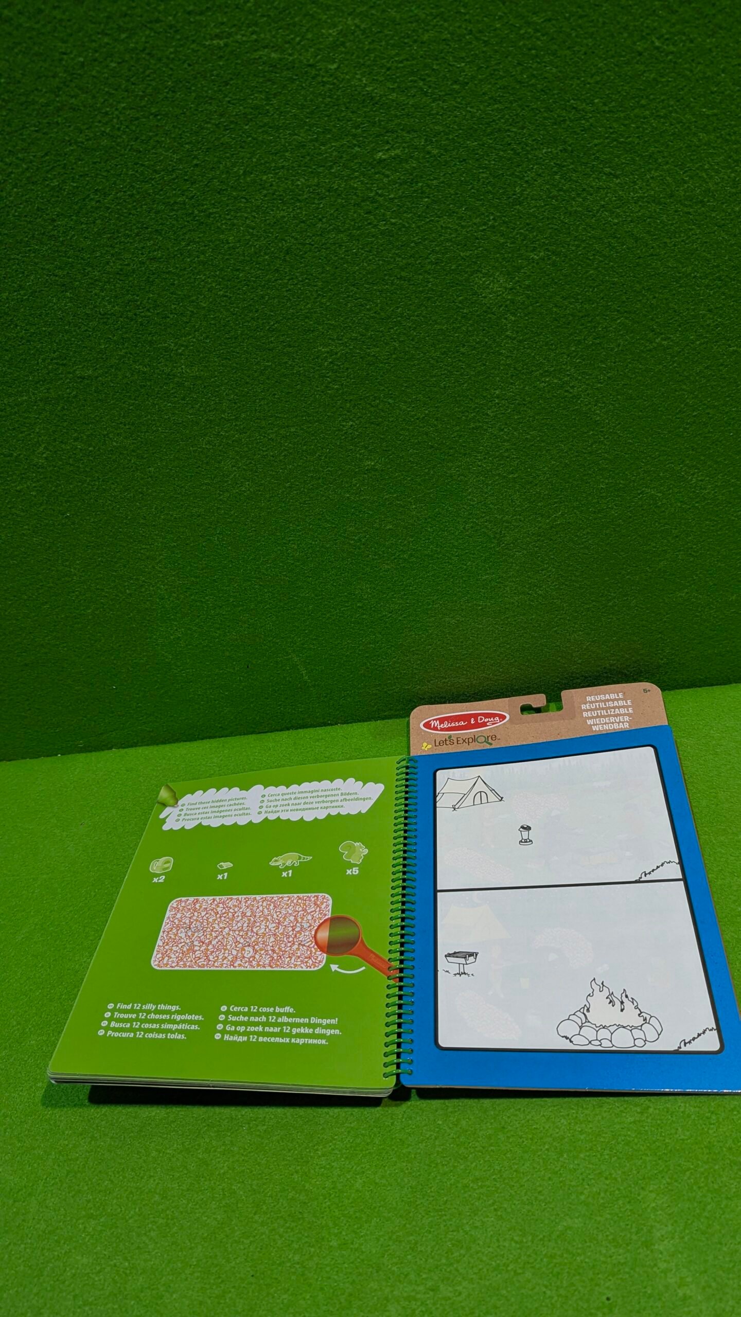 Melissa & Doug Lets Explore Water Wow tablas para colorear - Imagen 4