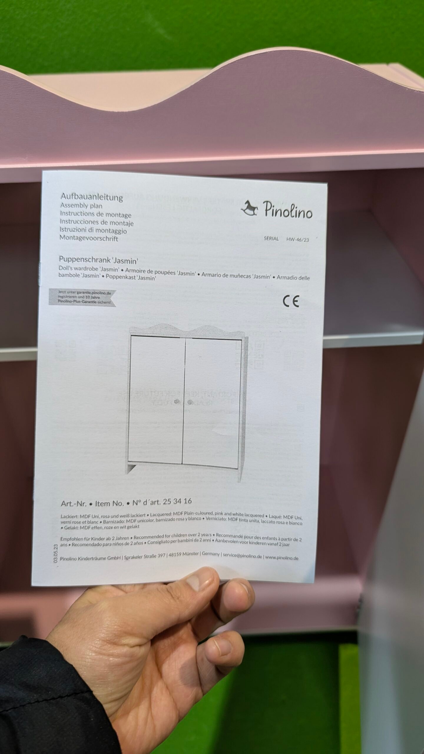 Pinolino Armario para muñecas 'Jasmin' - Imagen 10