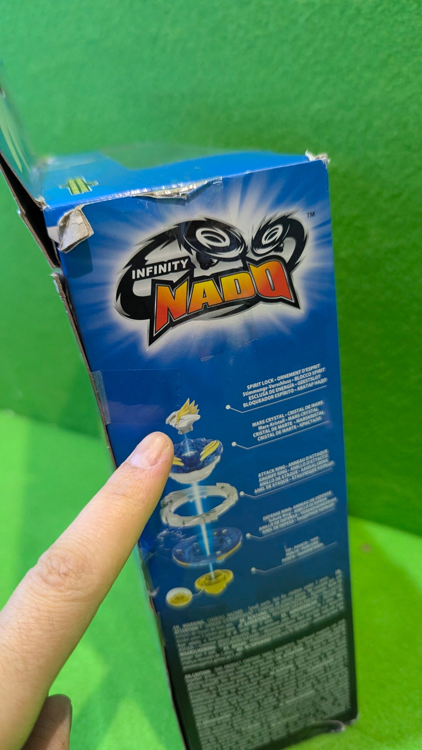 INFINITY NADO Peonza para Niños Metal Toy Chico - Imagen 9